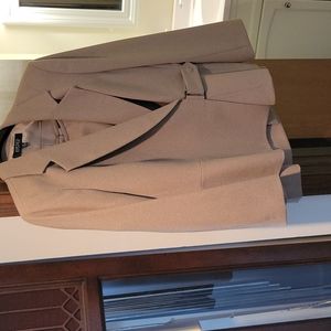 Casper 2 piece Taupe Suit, size 18, Jacket and skirt fully lined. Gently used.
